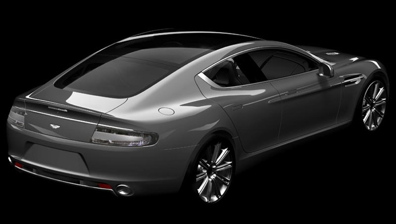 Illustration for article titled "Official" 2010 Aston Martin Rapide CAD Images Rendered
